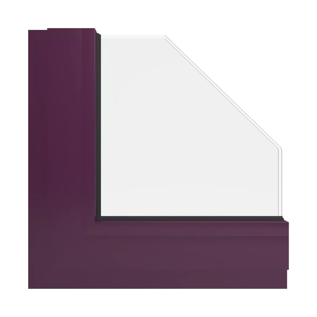 RAL 4007 Purpurviolett fenster fensterfarbe ral-aluminium ral-4007-purpurviolett interior