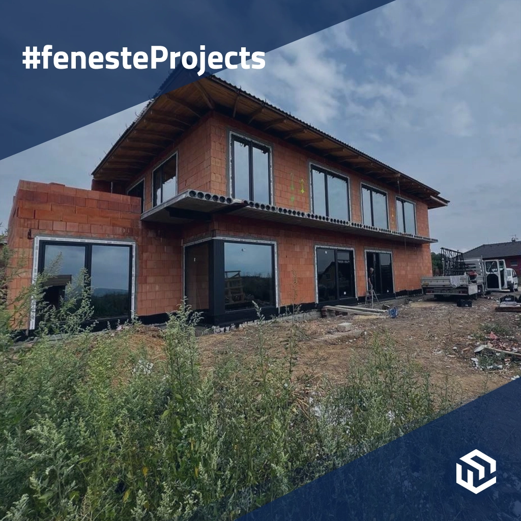 Luxuriöses Haus mit spektakulärer Verglasung projekte fensterprofile aluminium aliplast genesis-75 