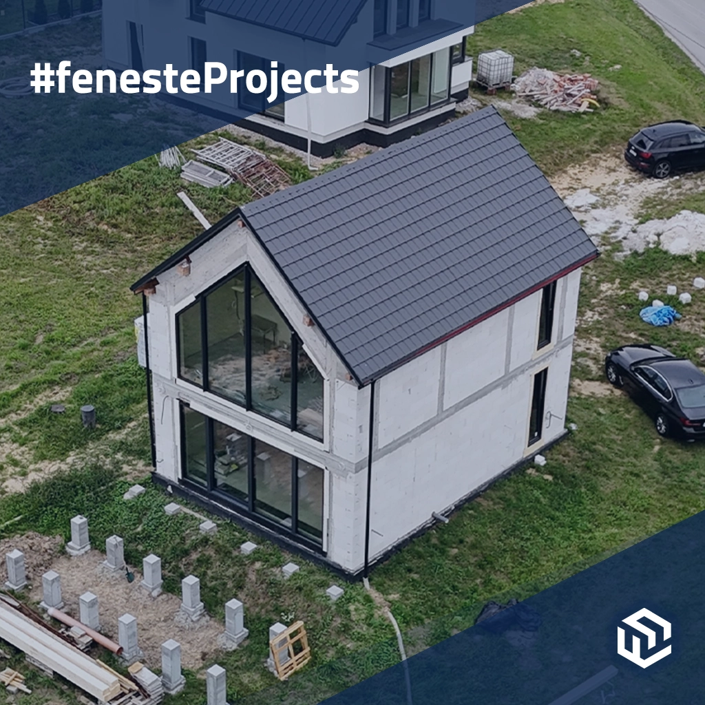 Stilvolle kleine Scheune mit moderner Verglasung 🎥. projekte fensterprofile aluminium aliplast  