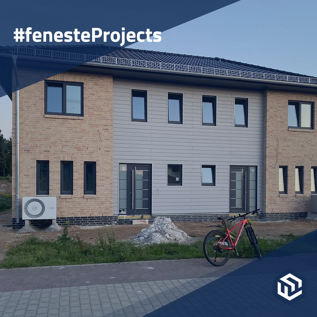 Geräumige Doppelhaushälfte in Deutschland projekte fensterprofile pvc rehau  