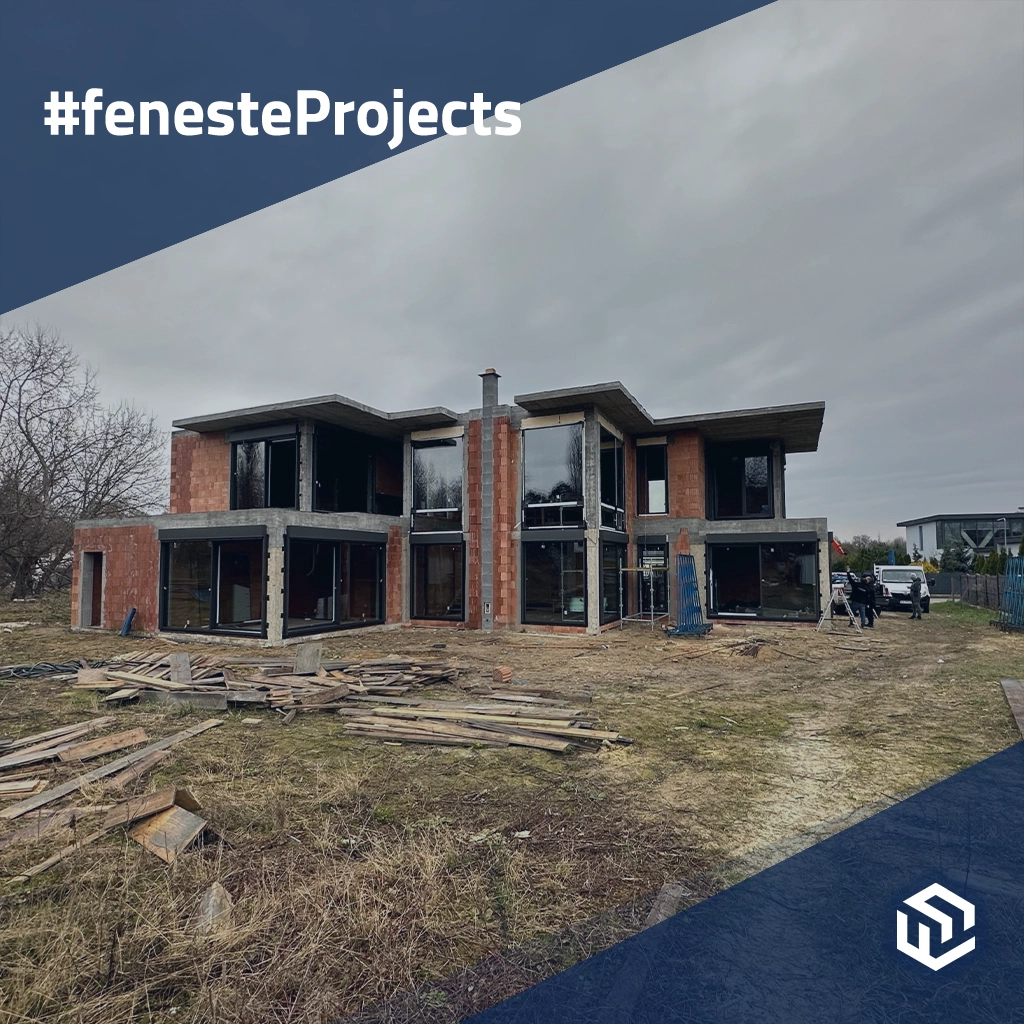 Prestigeträchtige Immobilie mit beeindruckender Verglasung und funktionalen Details 🎥. projekte fensterprofile aluminium aliplast  